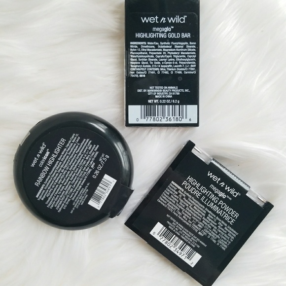 HP🦄💙 3 Rare WnW Highlighters Unicorn Gold Bar - Picture 5 of 5